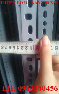 Thép V lỗ đa năng chuẩn quy cách 30x30