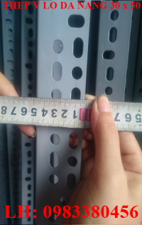 Thép V lỗ đa năng chuẩn quy cách 30x50
