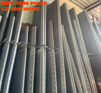 THÉP V LỖ ĐA NĂNG 40X40 2 LY THÉP HƯNG PHƯỚC